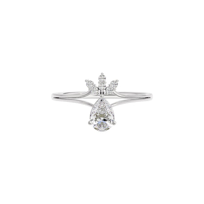 Aurora Essence Diamond Ring 18 KT / White Gold / 22