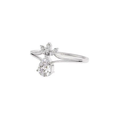 Aurora Essence Diamond Ring 18 KT / White Gold / 22