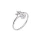 Aurora Essence Diamond Ring 18 KT / White Gold / 22