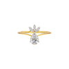 Aurora Essence Diamond Ring 18 KT / Yellow Gold / 22