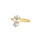 Aurora Essence Diamond Ring 18 KT / Yellow Gold / 22
