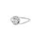 Tranquil Crystal Diamond Ring