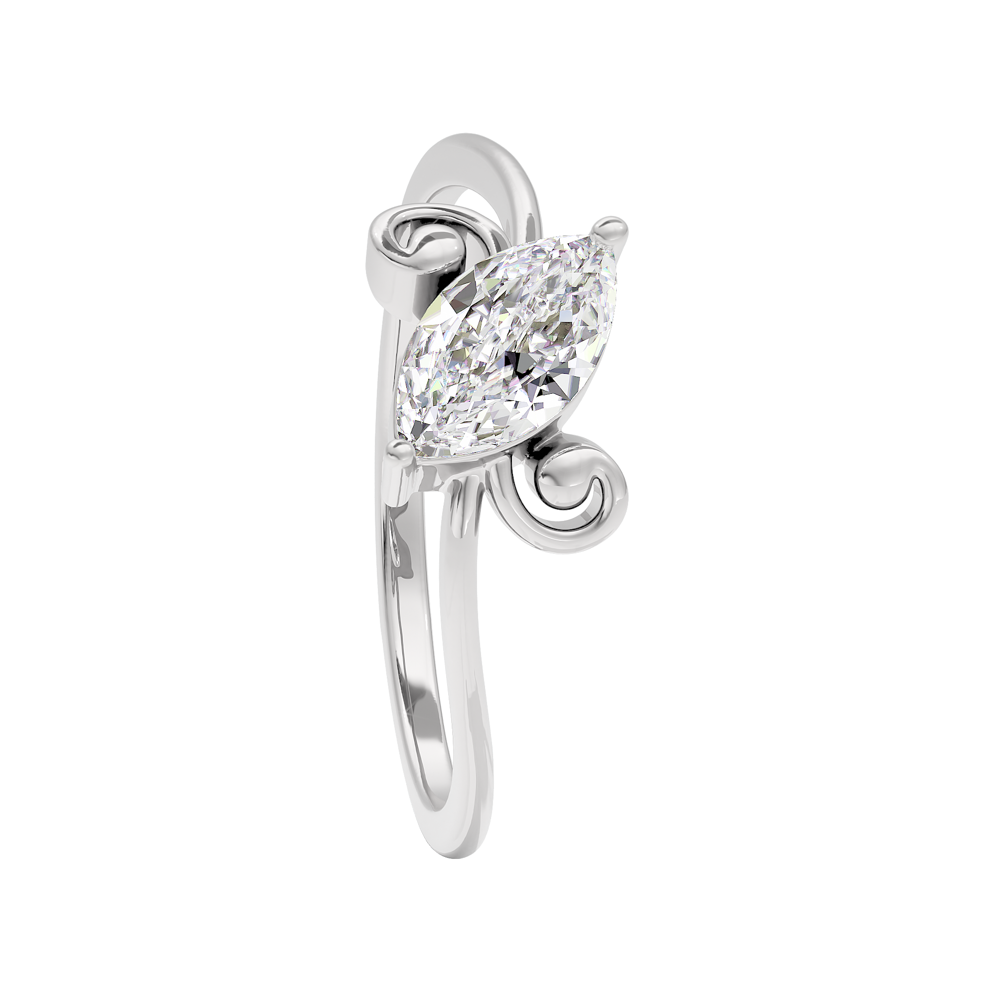 Sapphire Mirage Diamond Ring