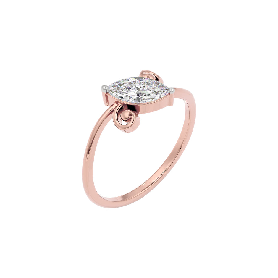 Sapphire Mirage Diamond Ring