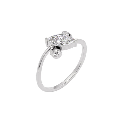 Sapphire Mirage Diamond Ring