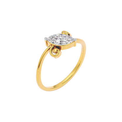Sapphire Mirage Diamond Ring