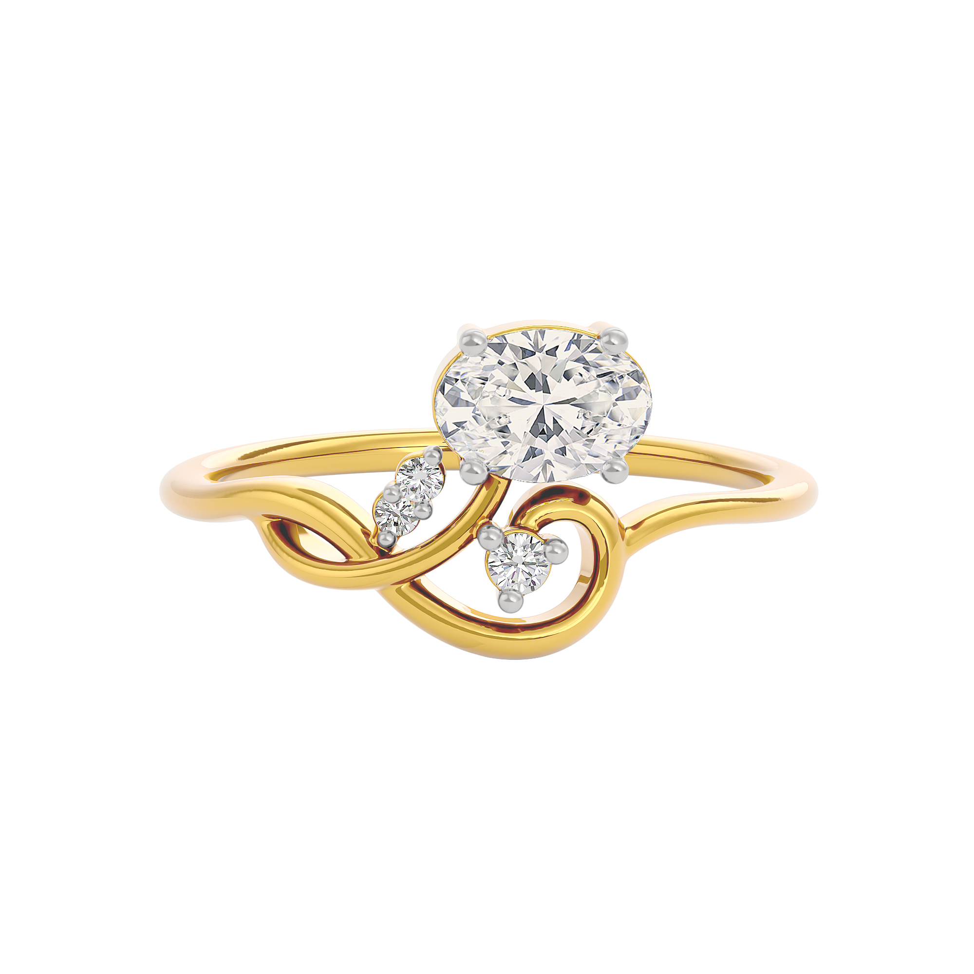 Luxe Aura Diamond Ring