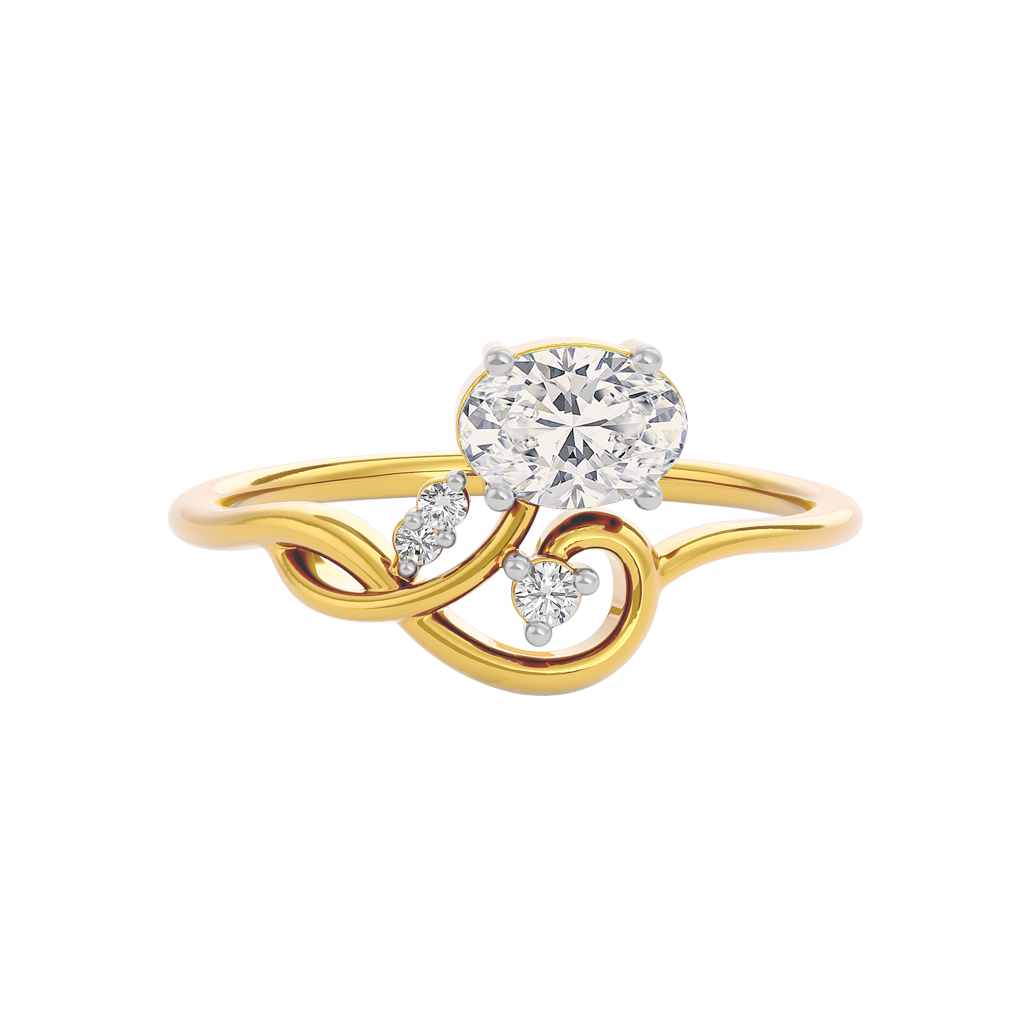 Luxe Aura Diamond Ring