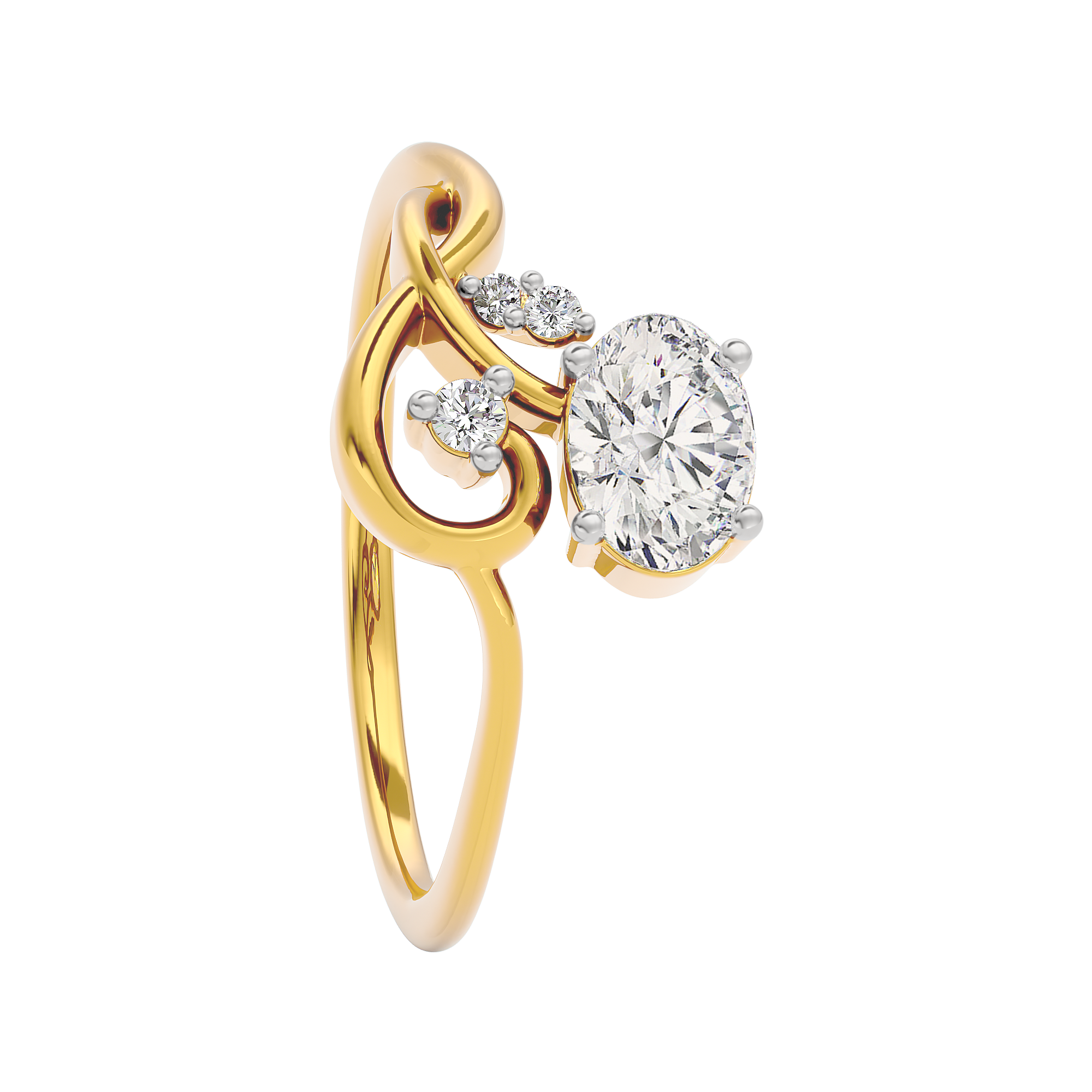 Luxe Aura Diamond Ring