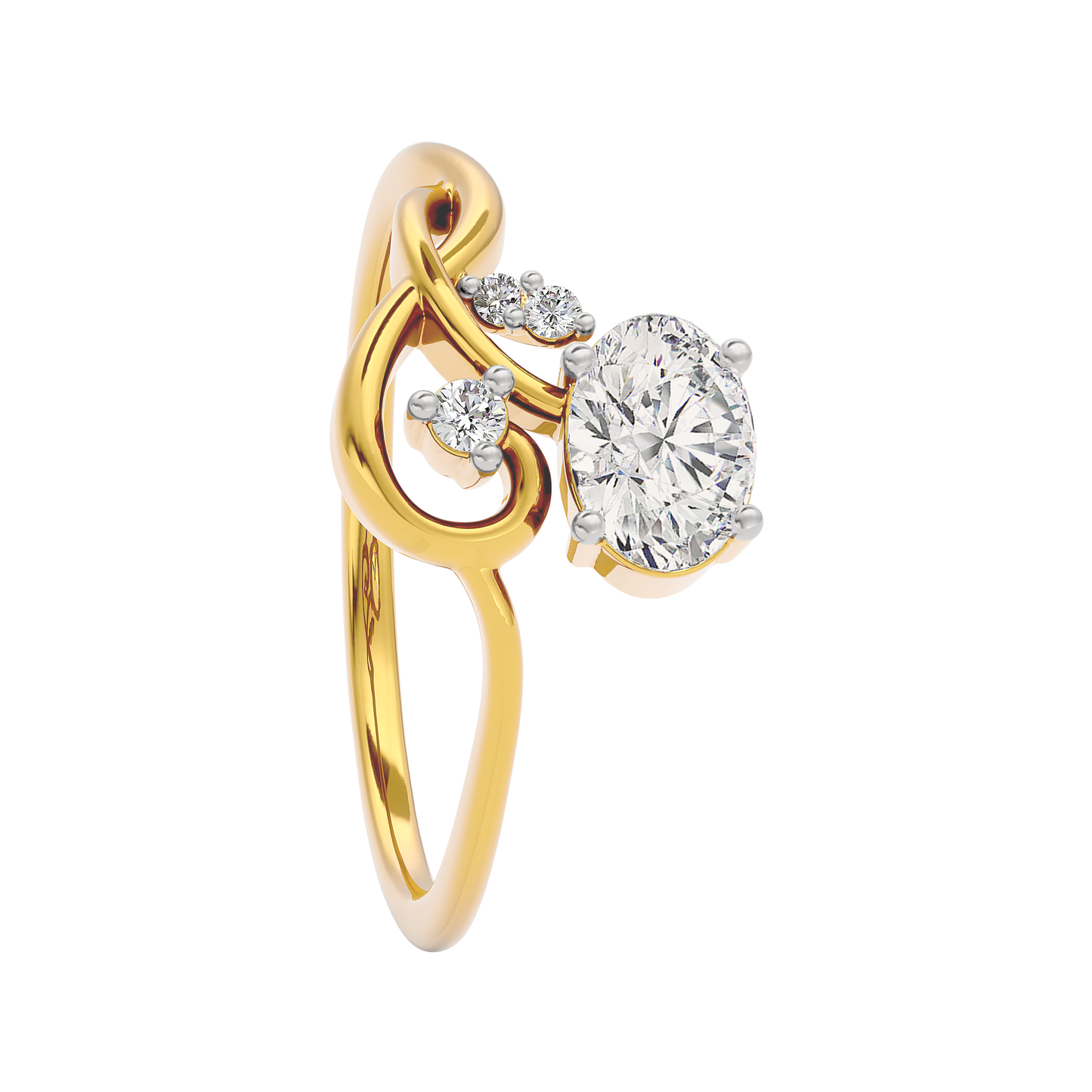 Luxe Aura Diamond Ring