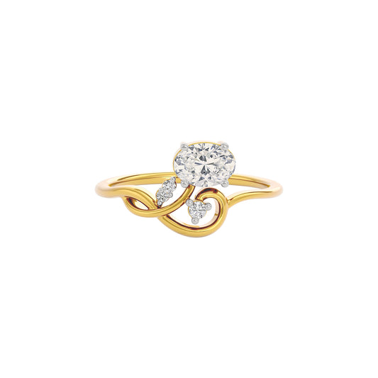 Luxe Aura Diamond Ring