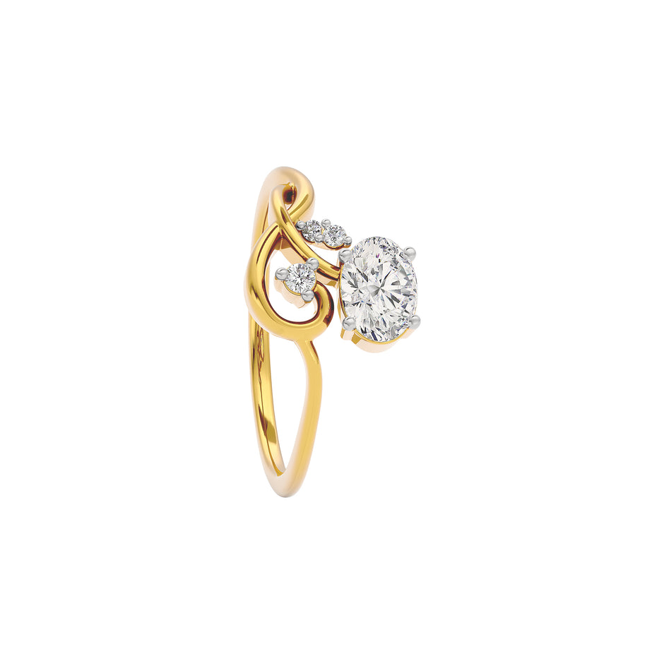 Luxe Aura Diamond Ring