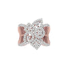 Tranquil Opal Diamond Ring 18 KT / Rose Gold / 22