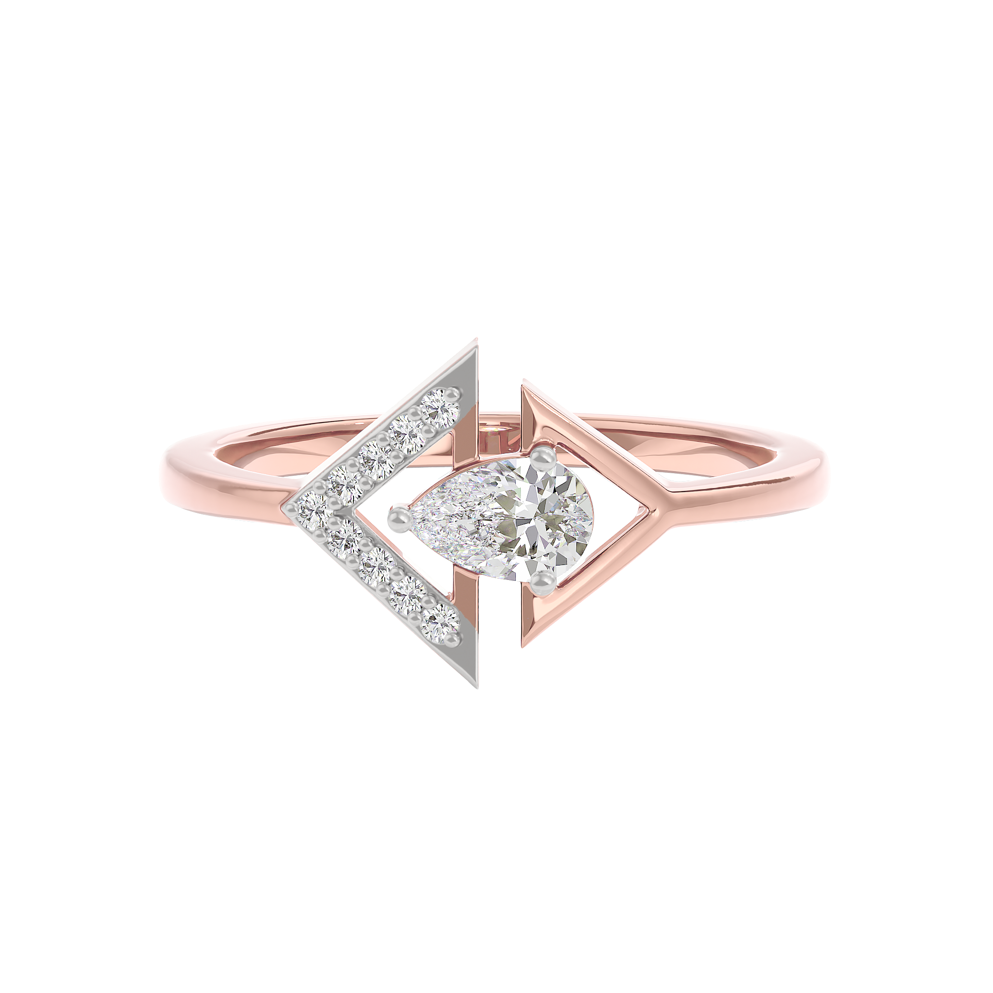 Divine Blossom Diamond Ring