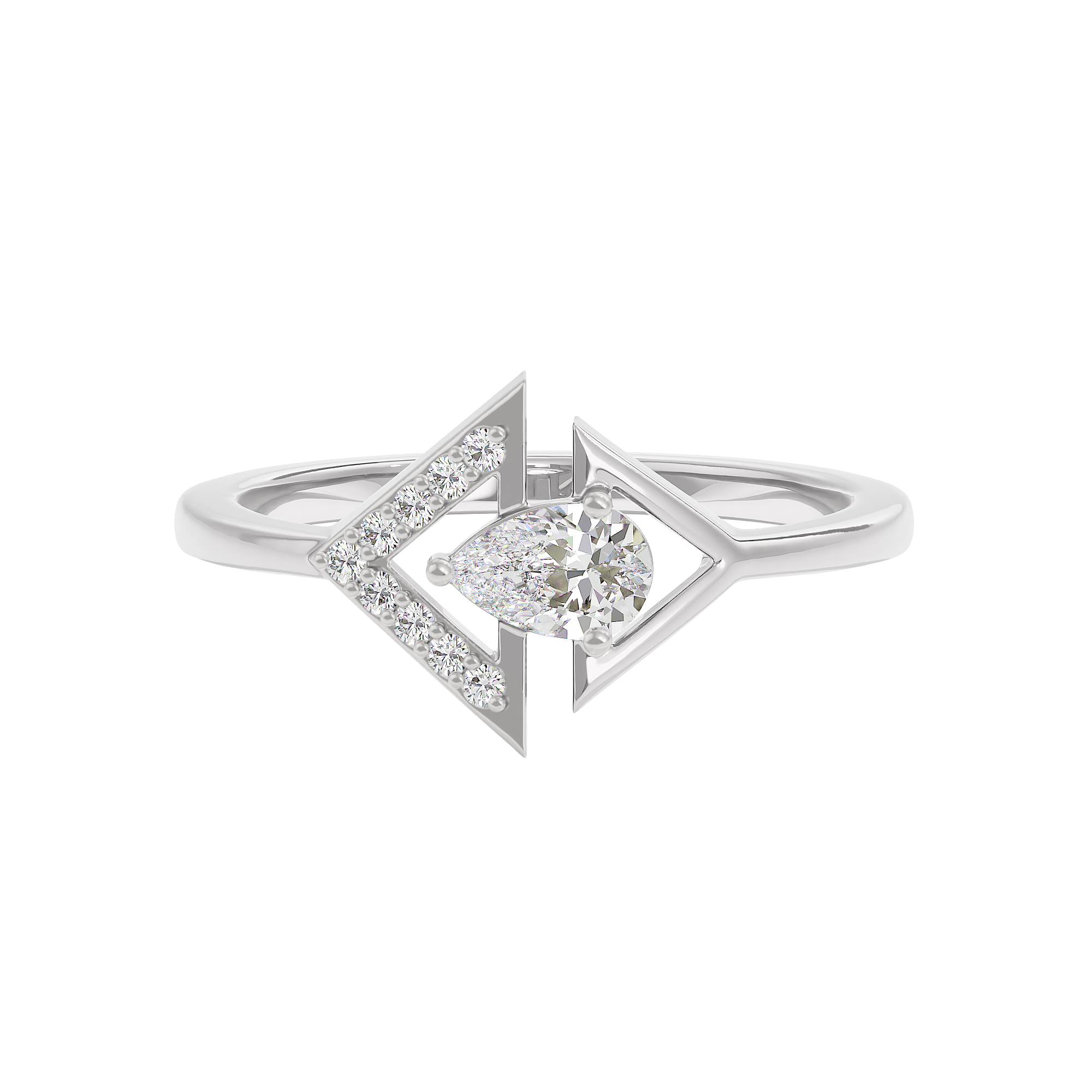 Divine Blossom Diamond Ring