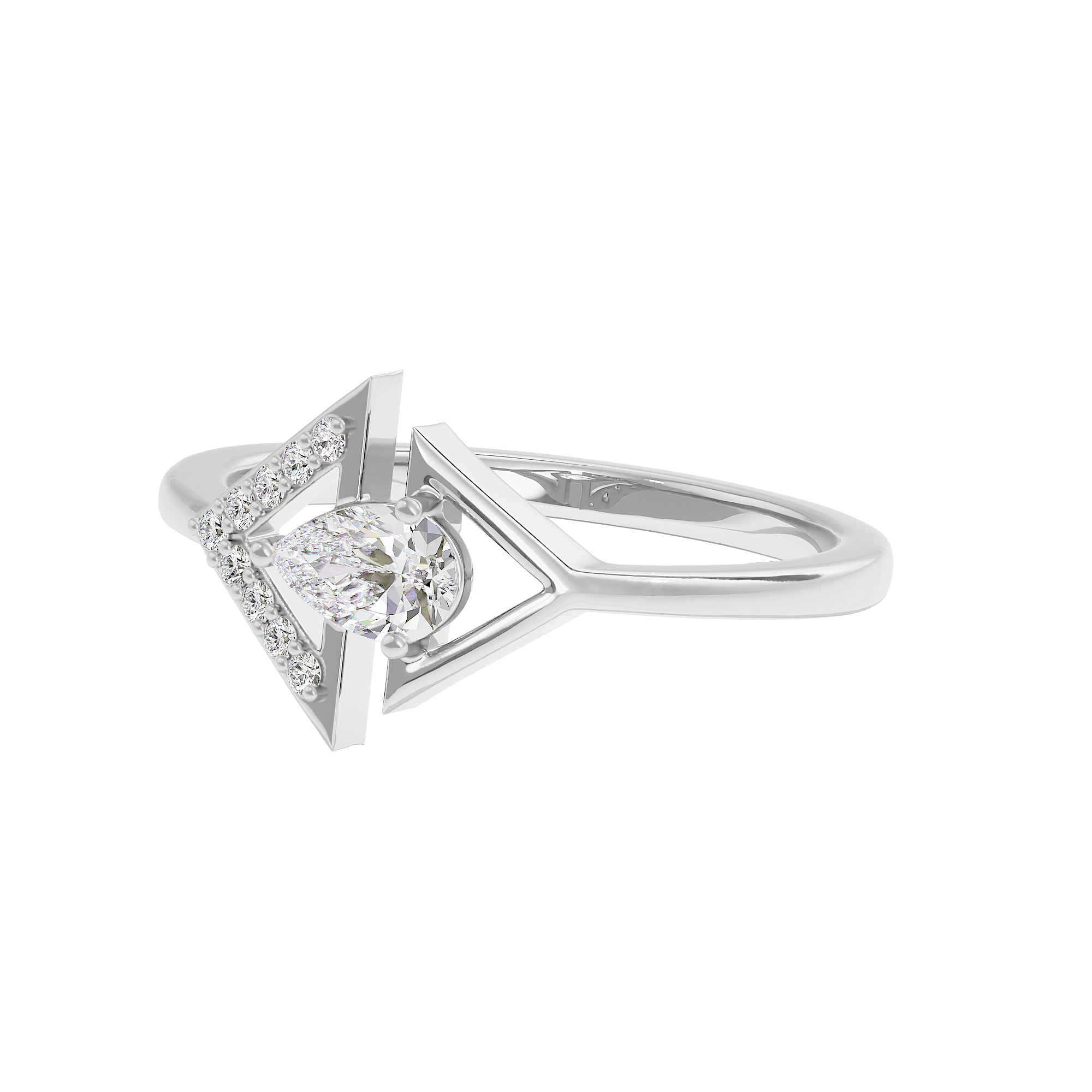 Divine Blossom Diamond Ring