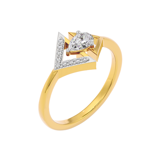 Divine Blossom Diamond Ring