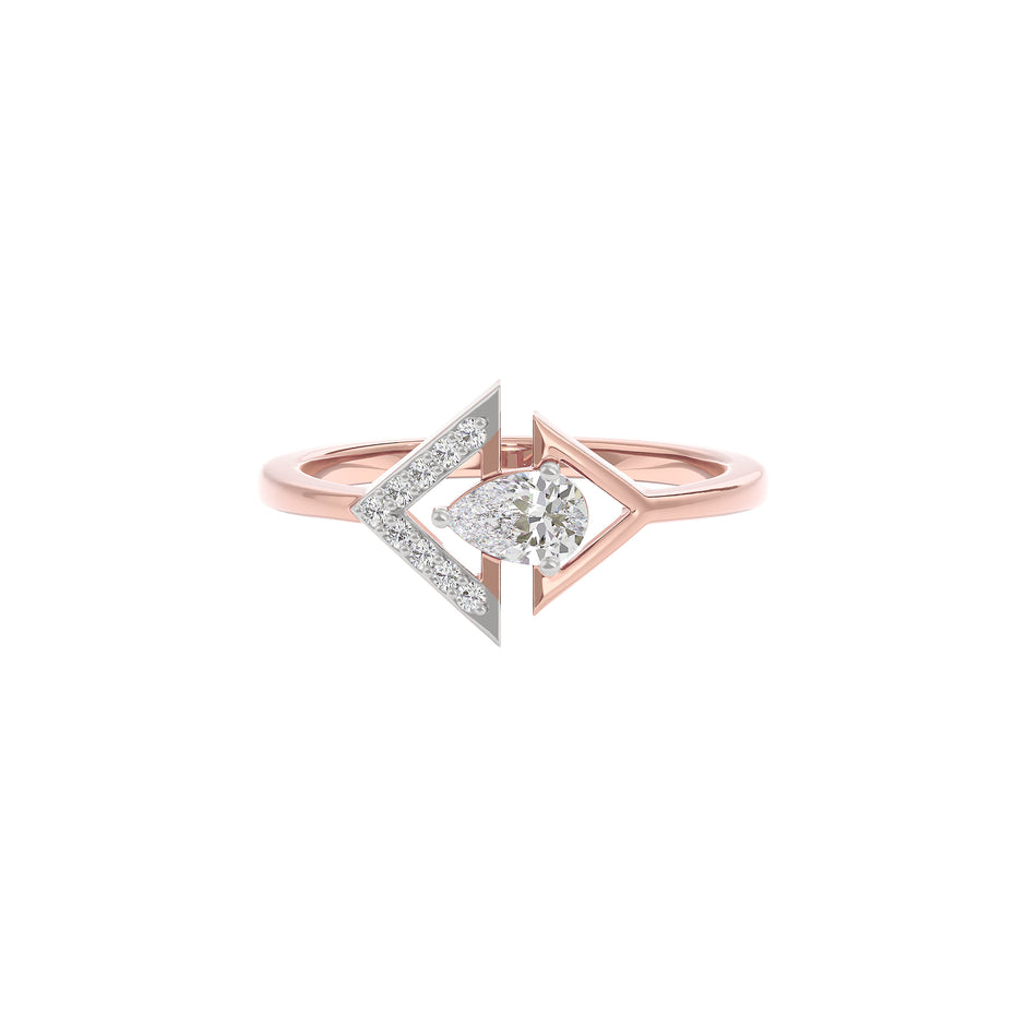 Divine Blossom Diamond Ring