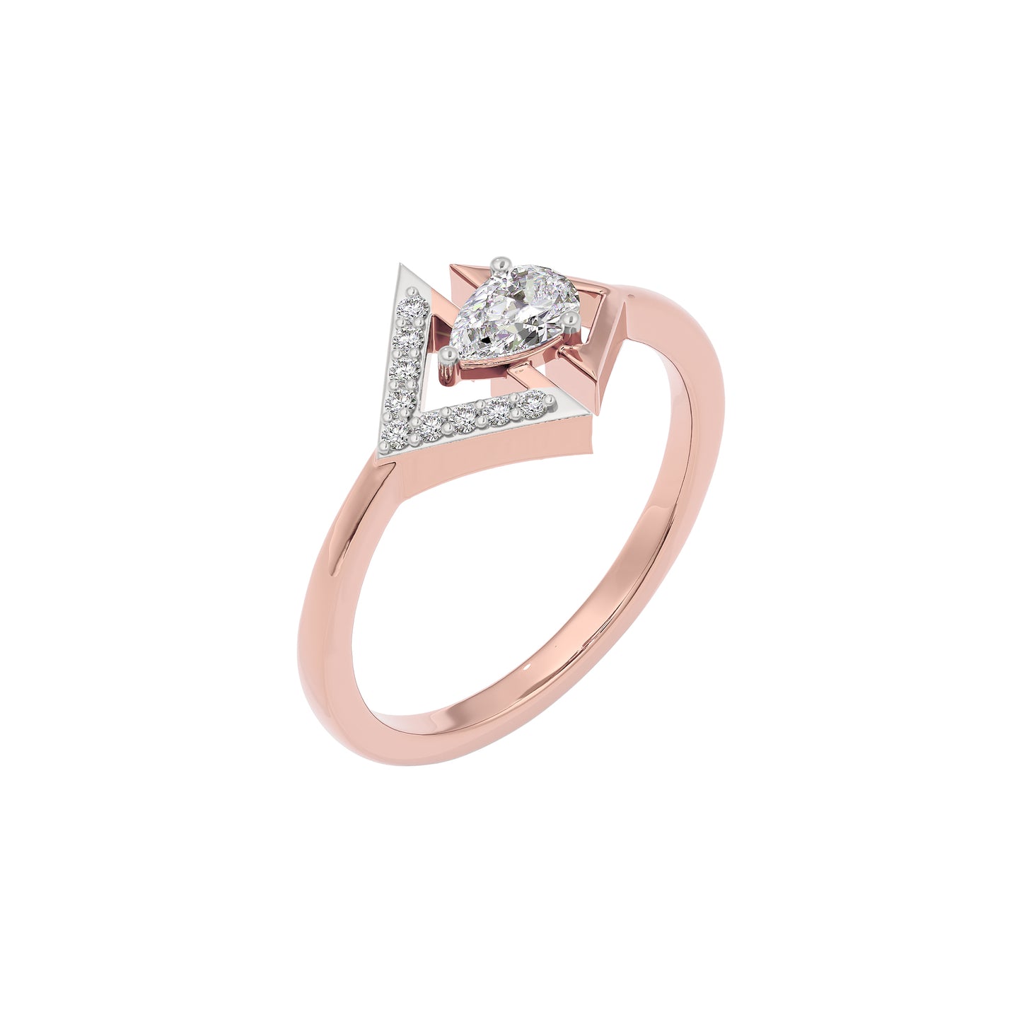 Divine Blossom Diamond Ring