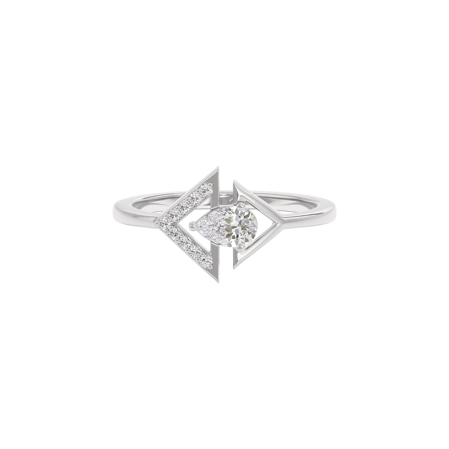 Divine Blossom Diamond Ring