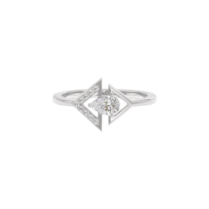 Divine Blossom Diamond Ring