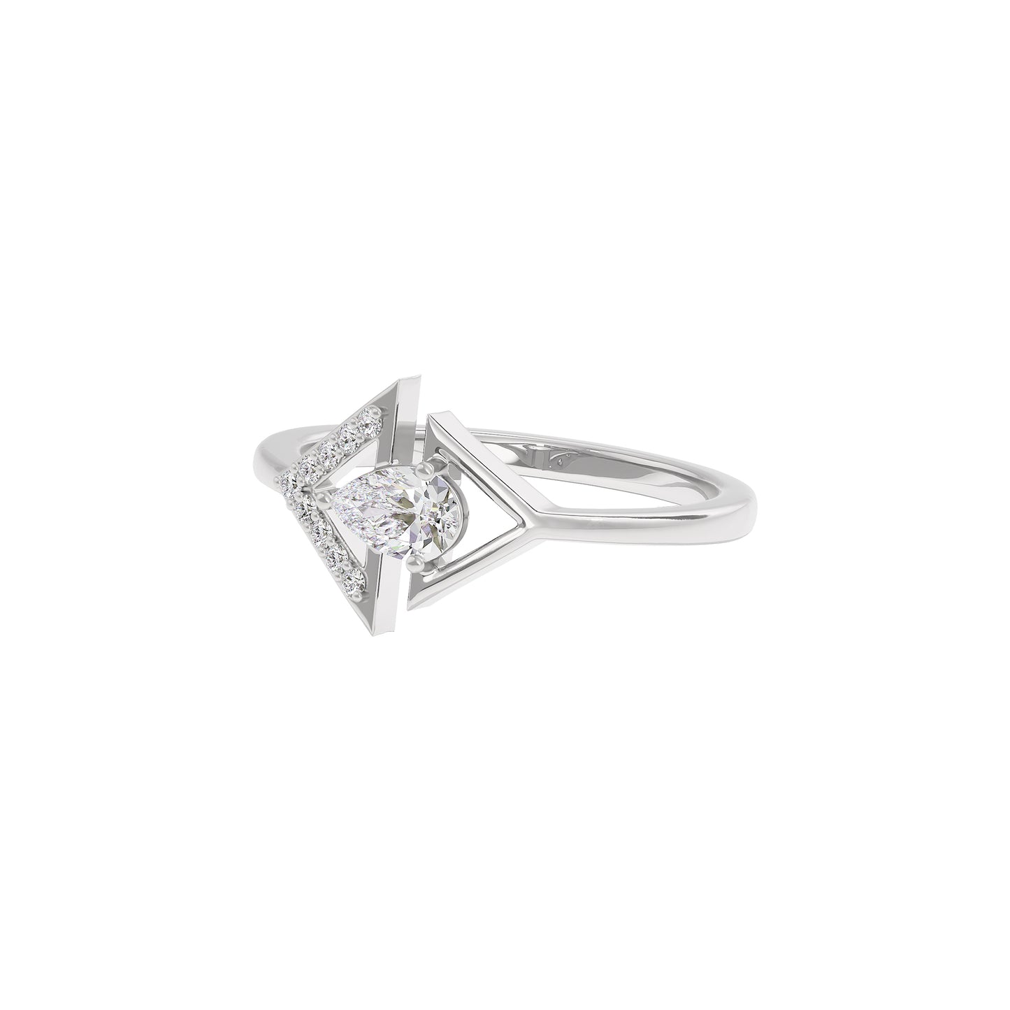 Divine Blossom Diamond Ring