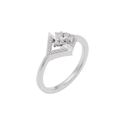 Divine Blossom Diamond Ring