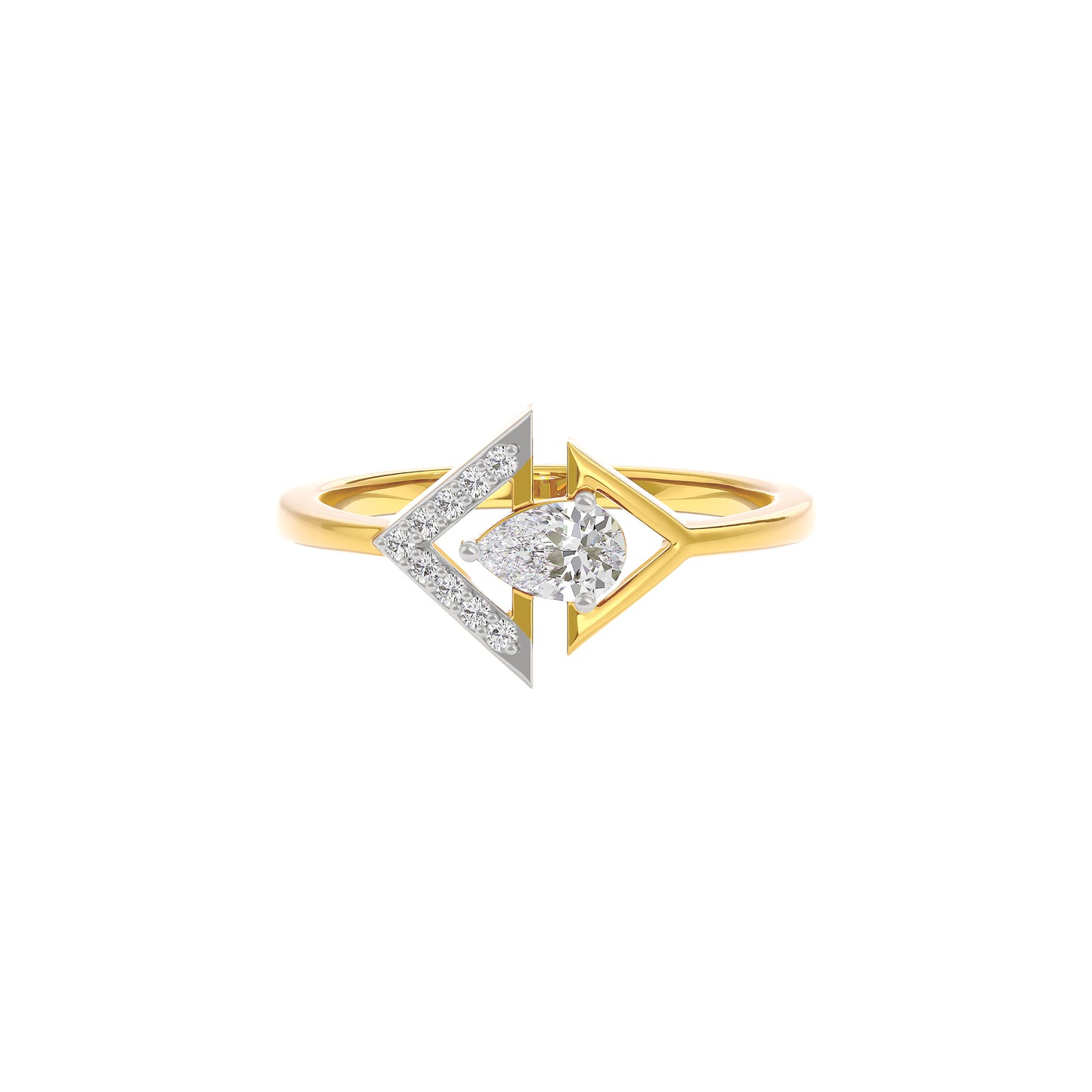 Divine Blossom Diamond Ring