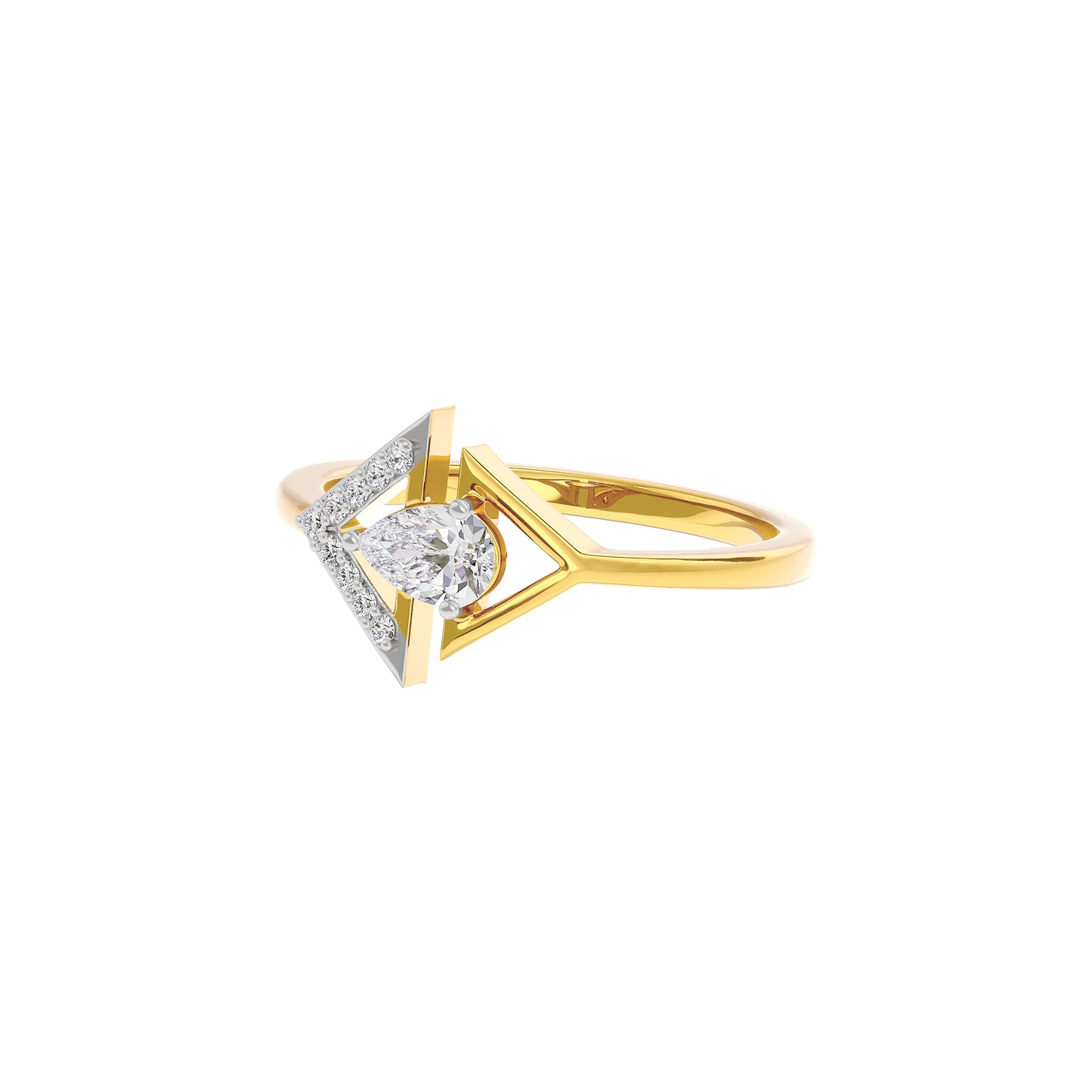 Divine Blossom Diamond Ring
