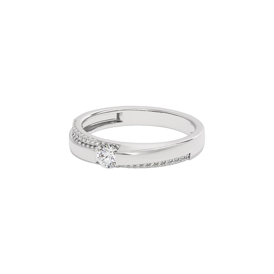 The Constellation Diamond Couple Band Ring for Her