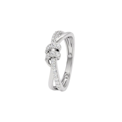 Tinsel Touch Fashion Diamond Ring 18 KT / White Gold / 22