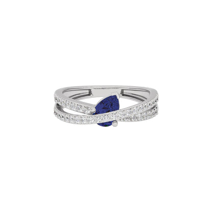 DLR001369 18 KT / White Gold / 22