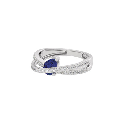 DLR001369 18 KT / White Gold / 22