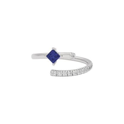 DLR001371 18 KT / White Gold / 22