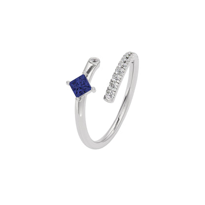 DLR001371 18 KT / White Gold / 22
