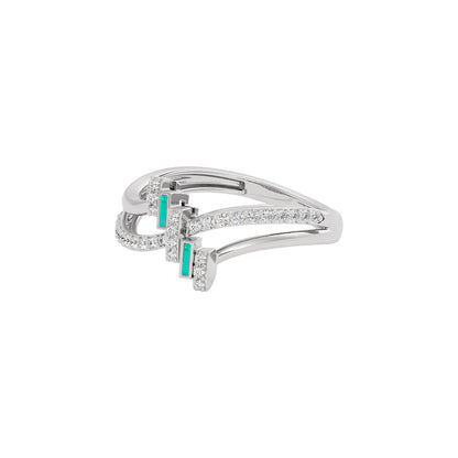 Glowbend Fashion Diamond Ring 18 KT / White Gold / 22