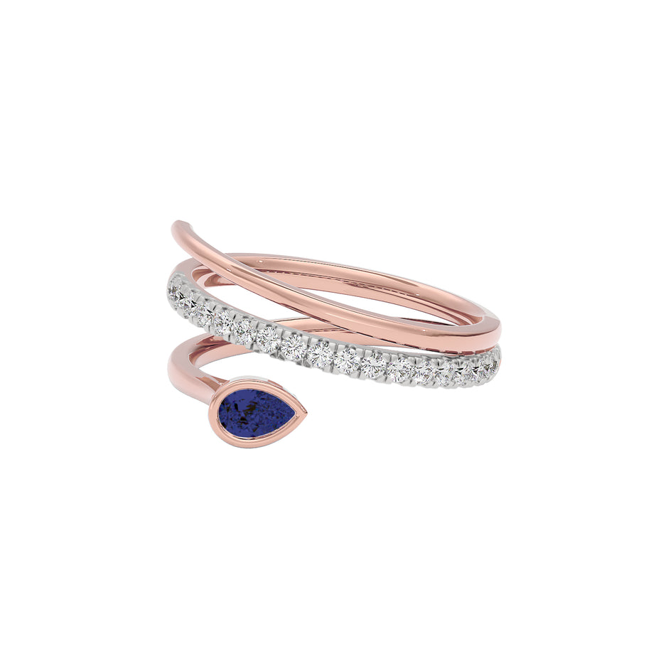 DLR001374 18 KT / Rose Gold / 22