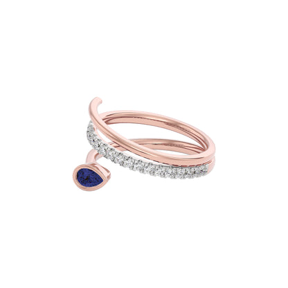 DLR001374 18 KT / Rose Gold / 22