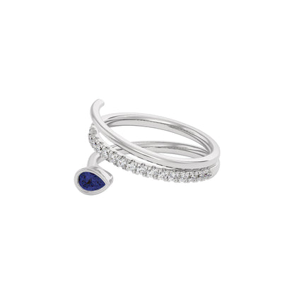 DLR001374 18 KT / White Gold / 22