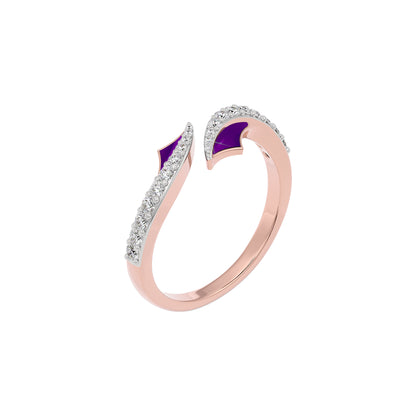 You're Magical Fashion Diamond Ring 18 KT / Rose Gold / 22