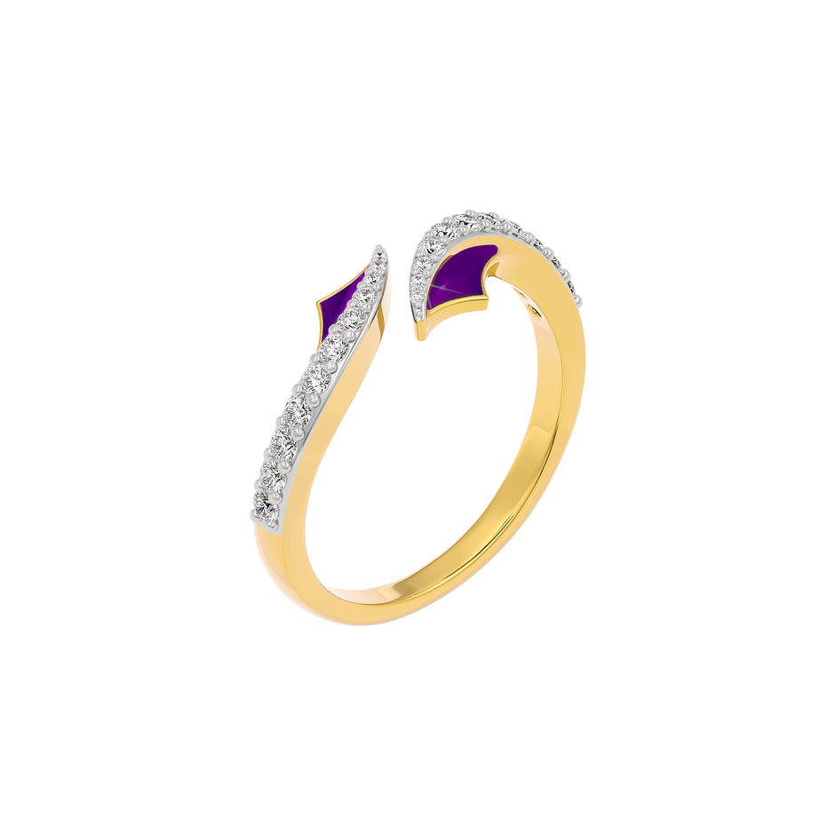 You're Magical Fashion Diamond Ring 18 KT / Yellow Gold / 22
