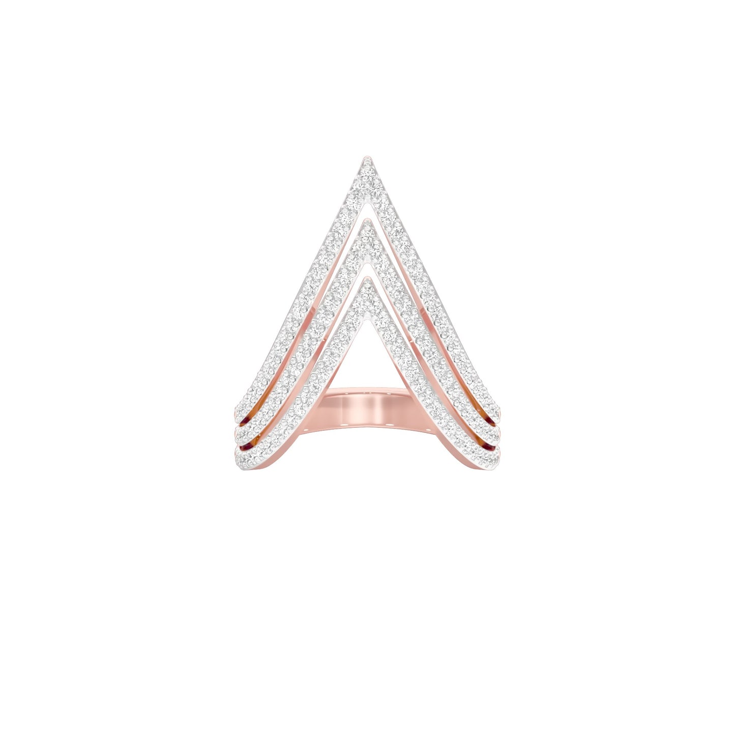 DLR001413 18 KT / Rose Gold / 22