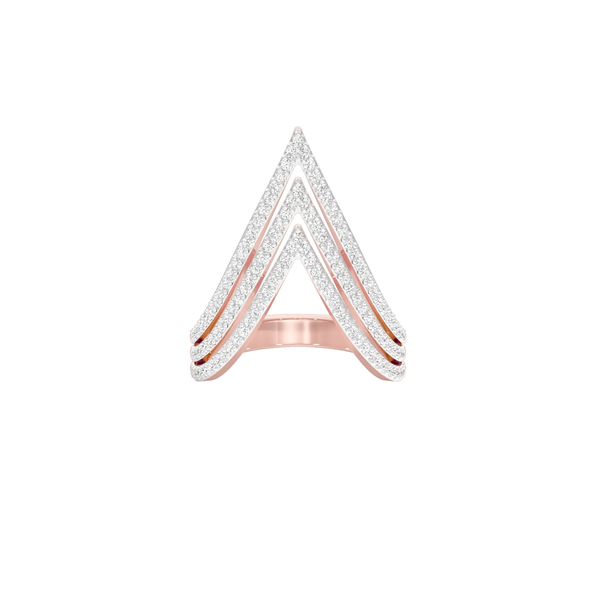 DLR001413 18 KT / Rose Gold / 22