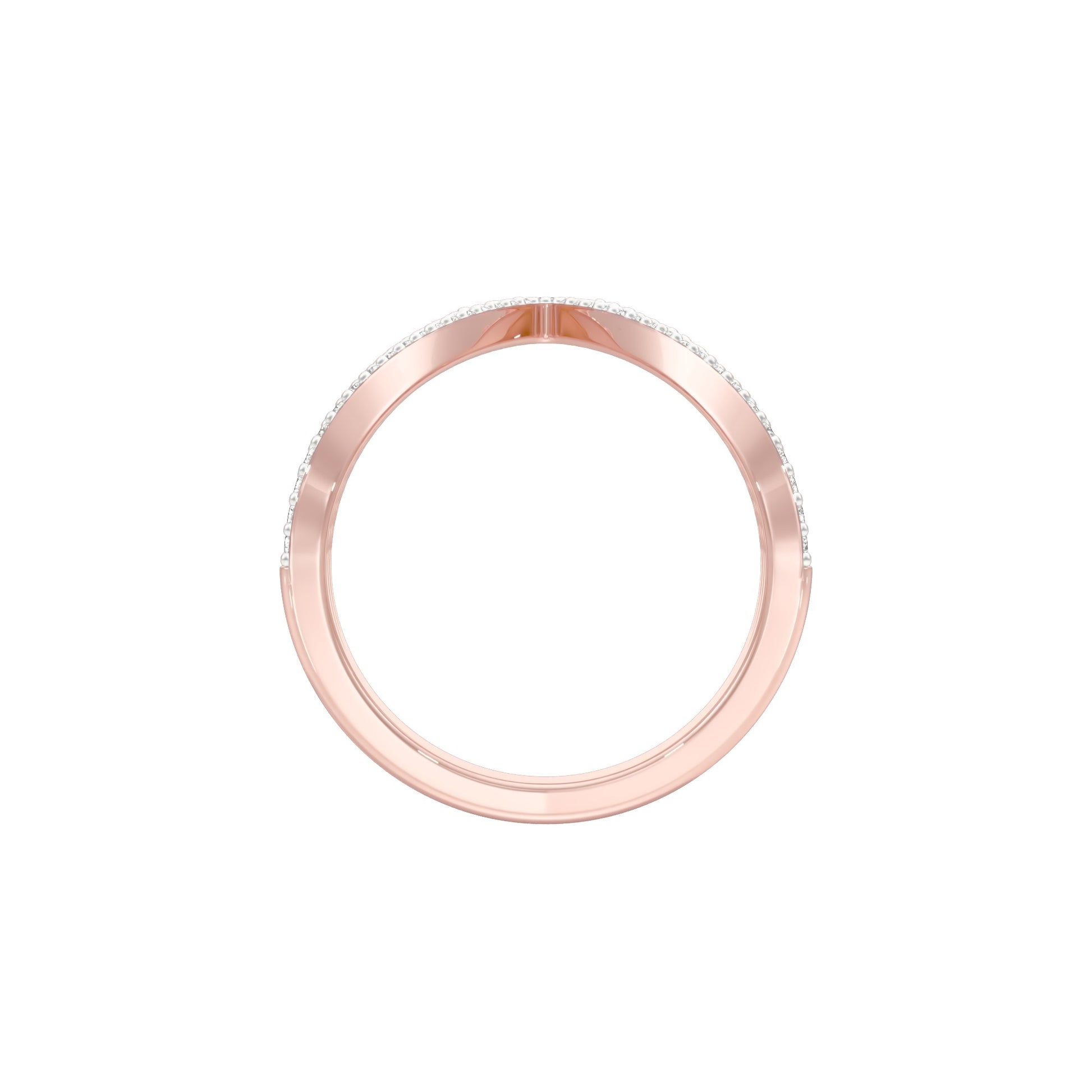 DLR001413 18 KT / Rose Gold / 22