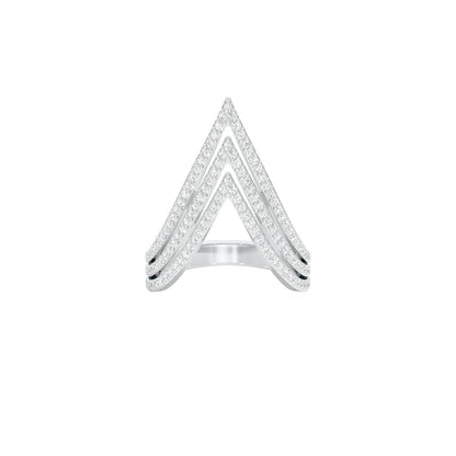DLR001413 18 KT / White Gold / 22