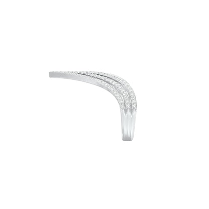 DLR001413 18 KT / White Gold / 22