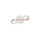 Twig Sparkle Diamond Ring 18 KT / Rose Gold / 18