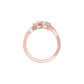 Twig Sparkle Diamond Ring 18 KT / Rose Gold / 18