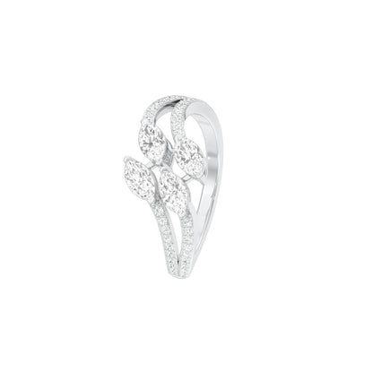 Twig Sparkle Diamond Ring 18 KT / White Gold / 18