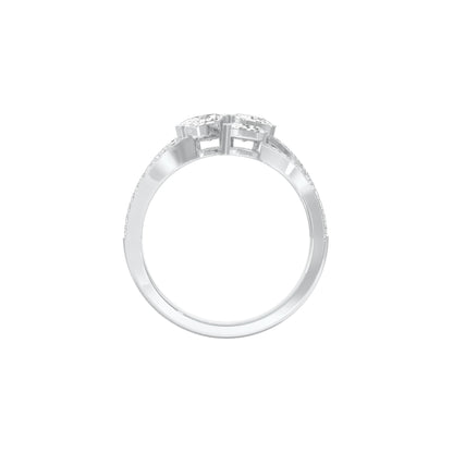 Twig Sparkle Diamond Ring 18 KT / White Gold / 18